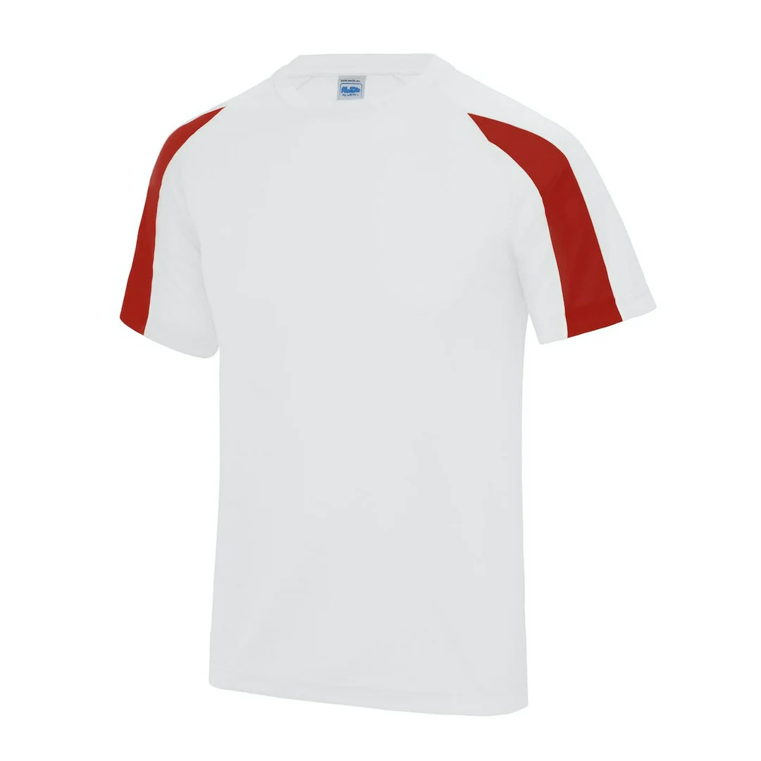 AWDis JC03J Kids Cool Contrast Raglan Sleeves T-Shirt - Image 16