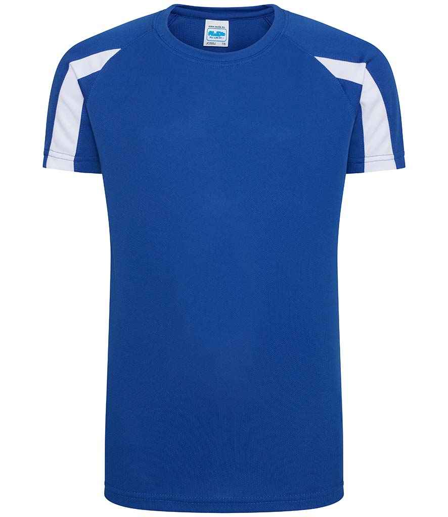 AWDis JC03J Kids Cool Contrast Raglan Sleeves T-Shirt - Image 5