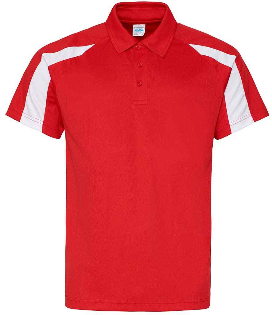 AWDis Cool JC043 Men(Unisex) Contrast Polyester Polo Shirt - Image 11