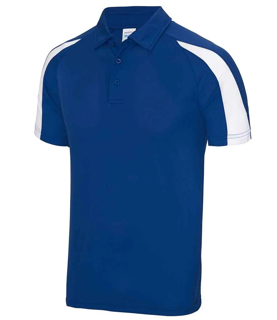 AWDis Cool JC043 Men(Unisex) Contrast Polyester Polo Shirt - Image 9