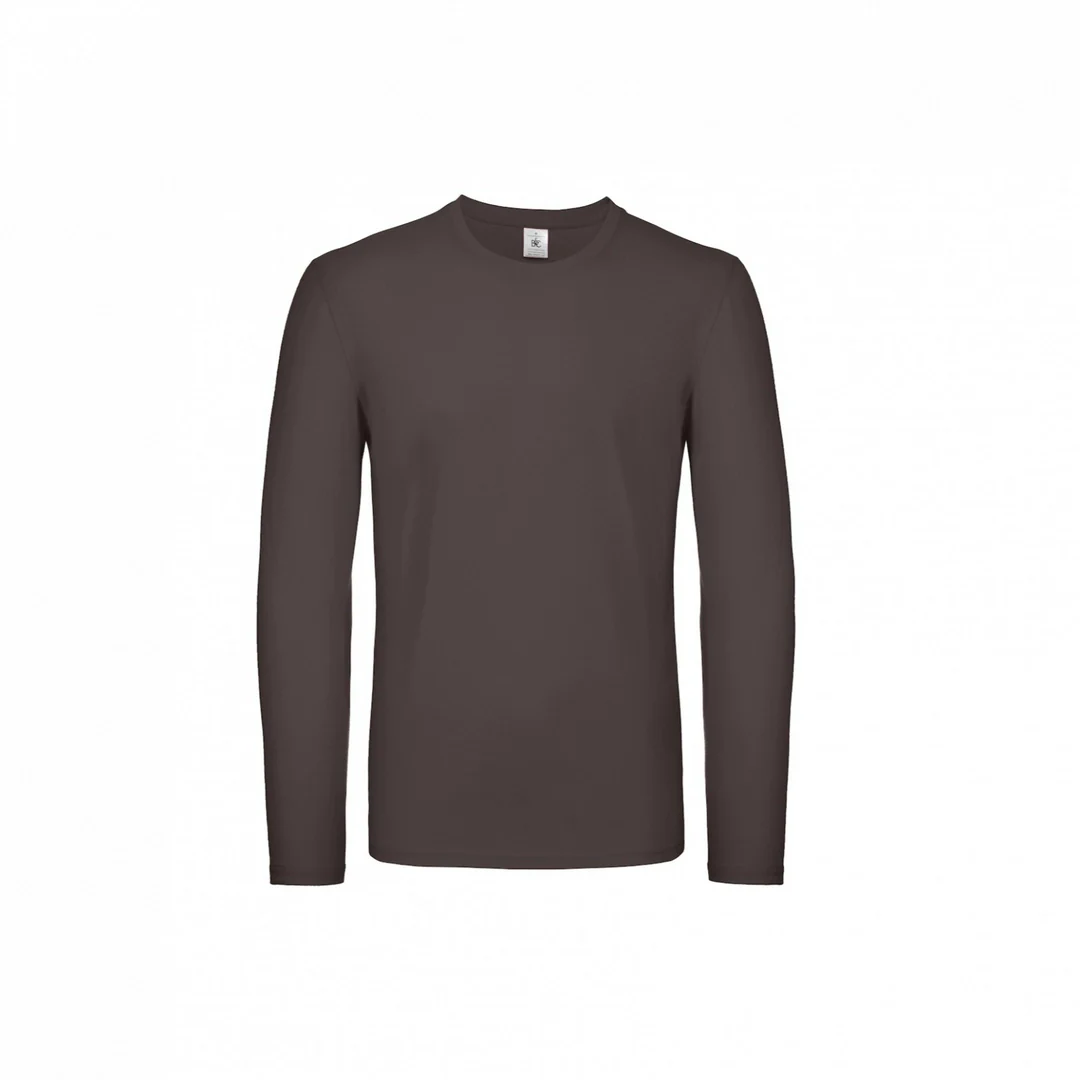 B&C TU05T E150 Contemporary 100% Cotton Long Sleeve T-Shirt - Image 3
