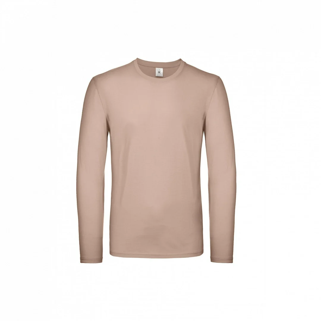 B&C TU05T E150 Contemporary 100% Cotton Long Sleeve T-Shirt - Image 5