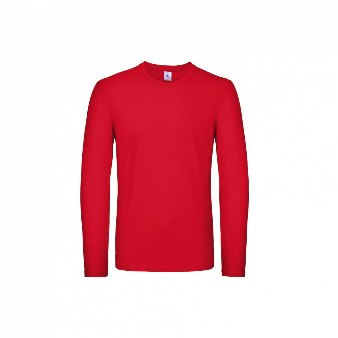 B&C TU05T E150 Contemporary 100% Cotton Long Sleeve T-Shirt - Image 8