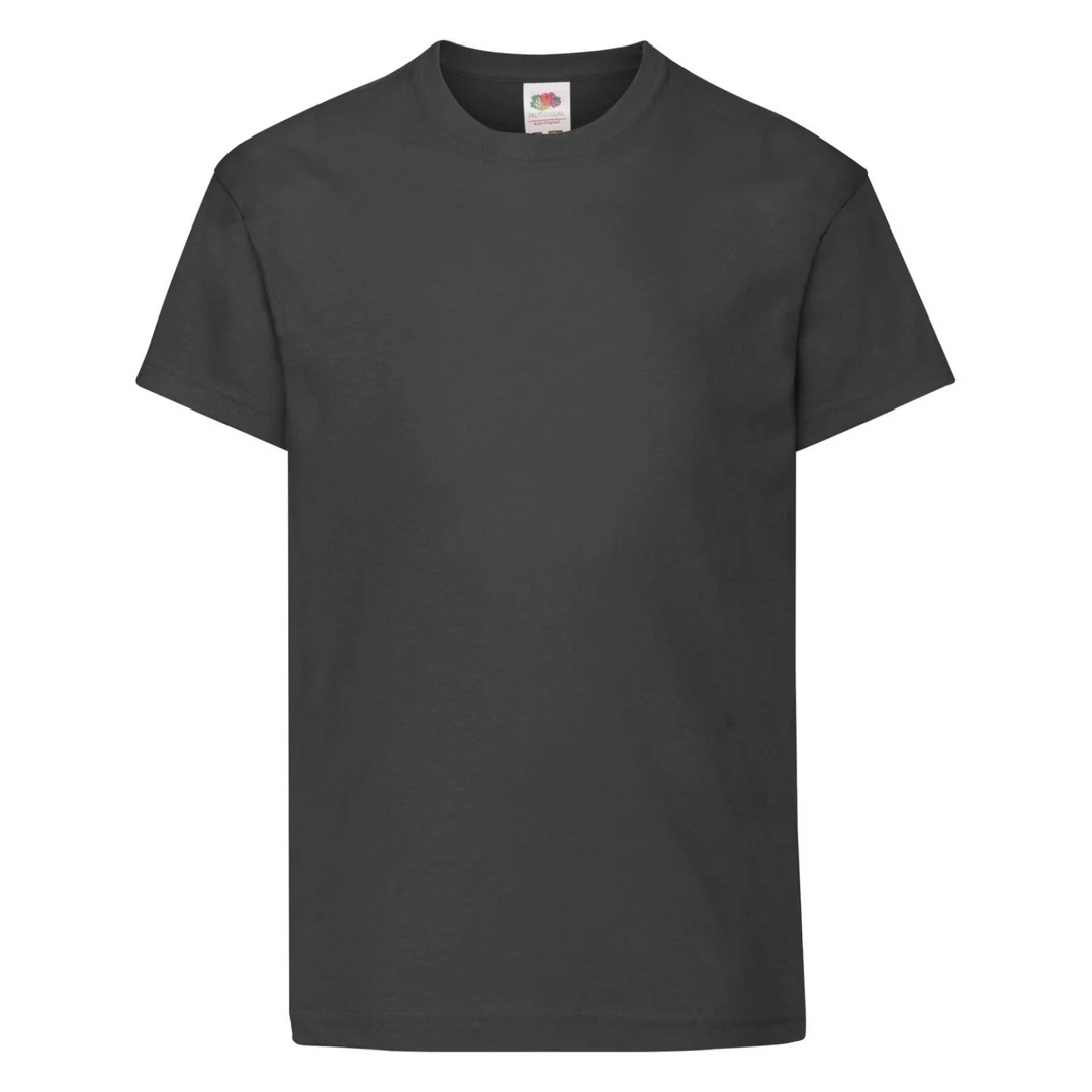 Fruit Of The Loom 61019 Kids Original Cotton Short Sleeve T-Shirt Main Color - Image 25