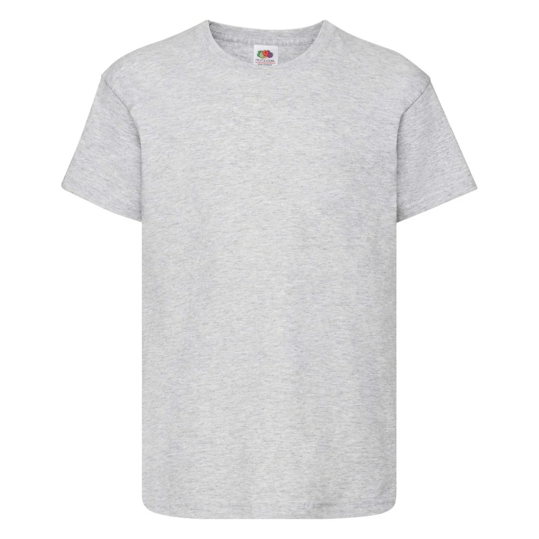 Fruit Of The Loom 61019 Kids Original Cotton Short Sleeve T-Shirt Main Color - Image 28