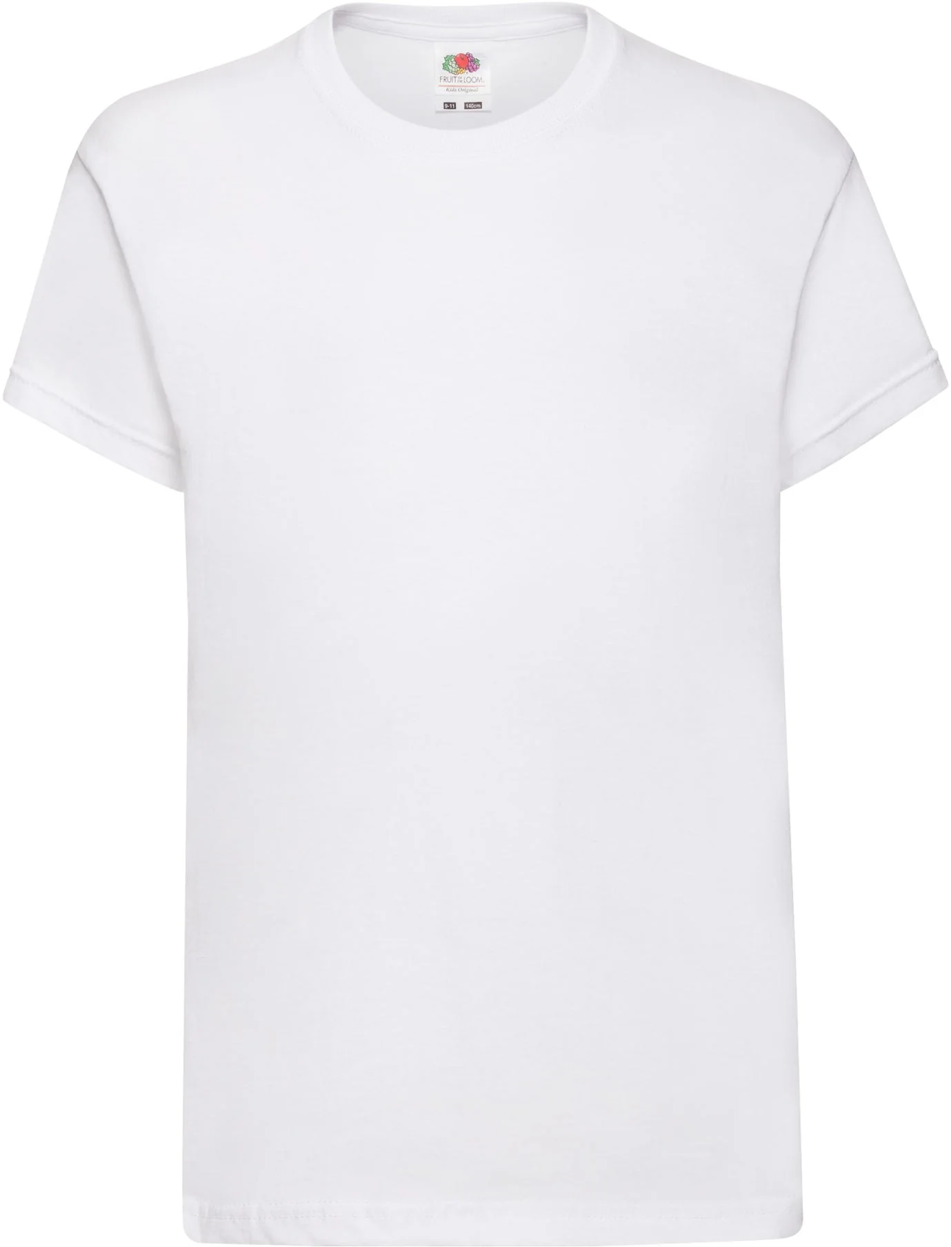 Fruit Of The Loom 61019 Kids Original Cotton Short Sleeve T-Shirt Main Color - Image 37