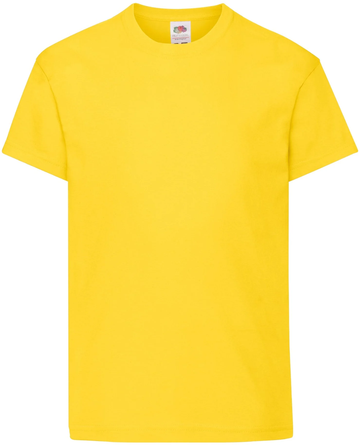 Fruit Of The Loom 61019 Kids Original Cotton Short Sleeve T-Shirt Main Color - Image 38