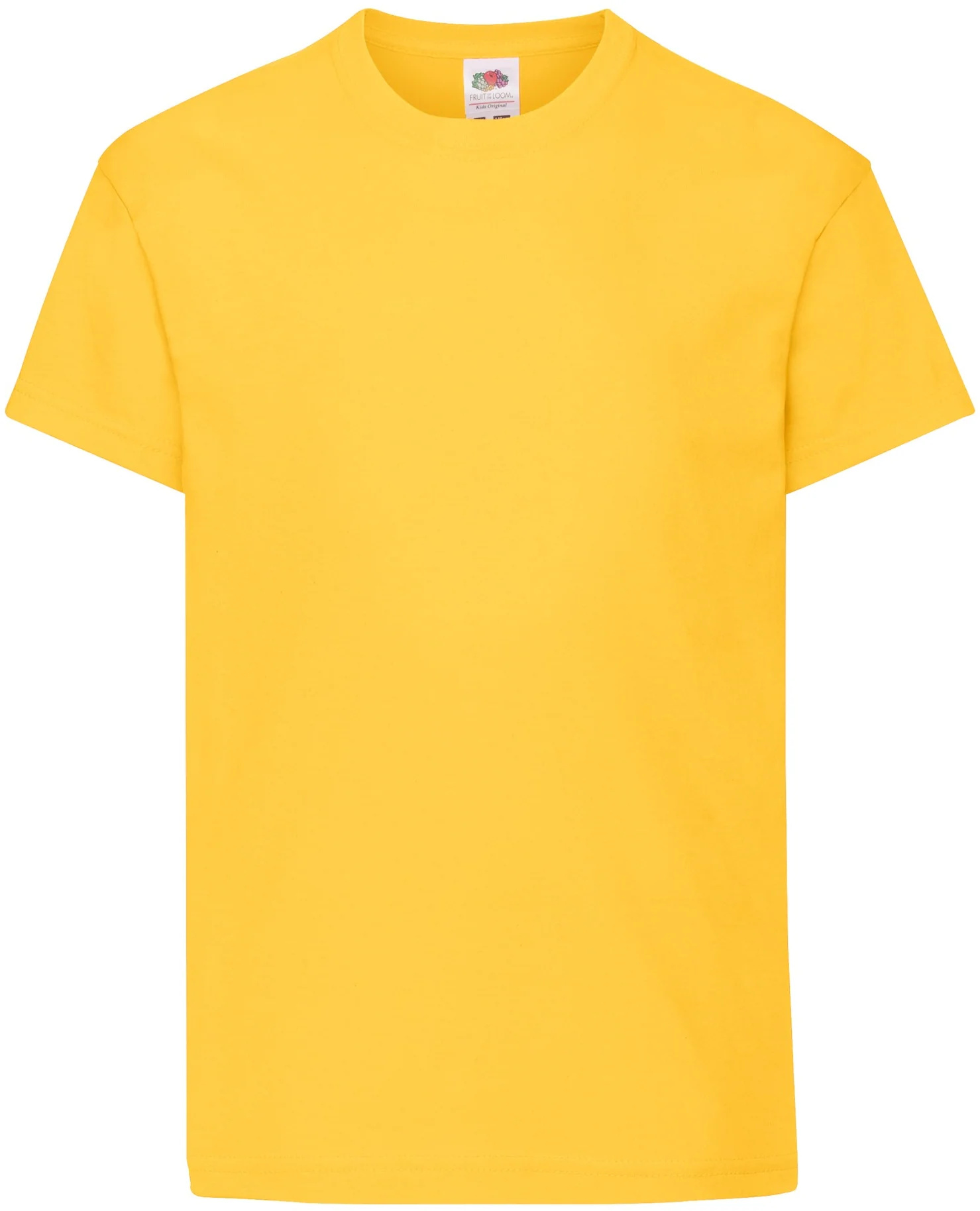Fruit Of The Loom 61019 Kids Original Cotton Short Sleeve T-Shirt Main Color - Image 5