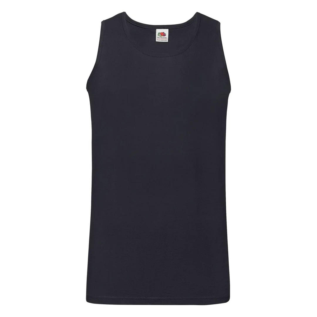 Fruit Of The Loom 61098 Mens (Unisex) Valueweight Athletic Sleeveless Vest - Image 3
