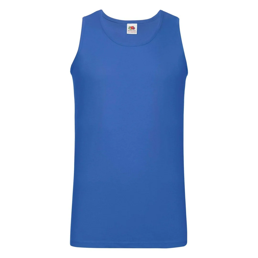 Fruit Of The Loom 61098 Mens (Unisex) Valueweight Athletic Sleeveless Vest - Image 5