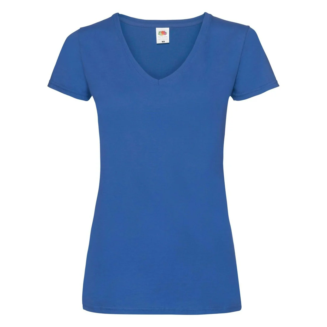 Fruit Of The Loom 61398 Ladies Valueweight V-Neck T-Shirt - Image 8