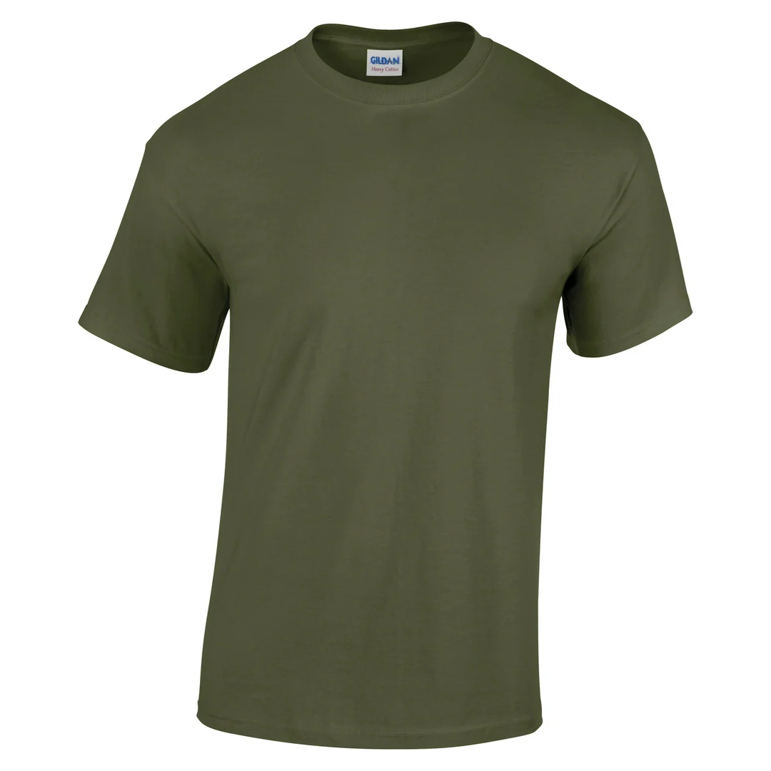 Gildan 5000B Kids Youth Heavy Cotton Short Sleeve Crew Necked T-Shirt - Image 14