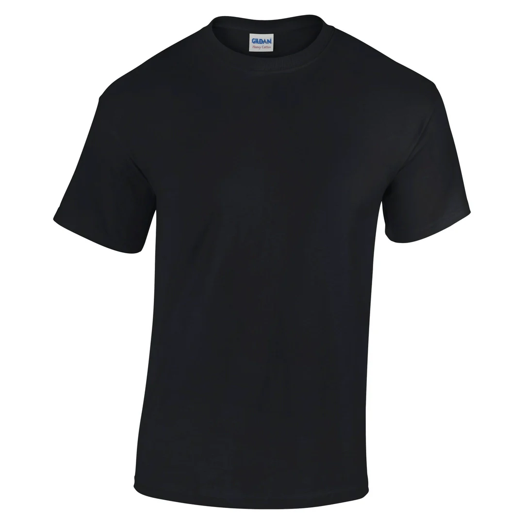 Gildan 5000B Kids Youth Heavy Cotton Short Sleeve Crew Necked T-Shirt - Image 4