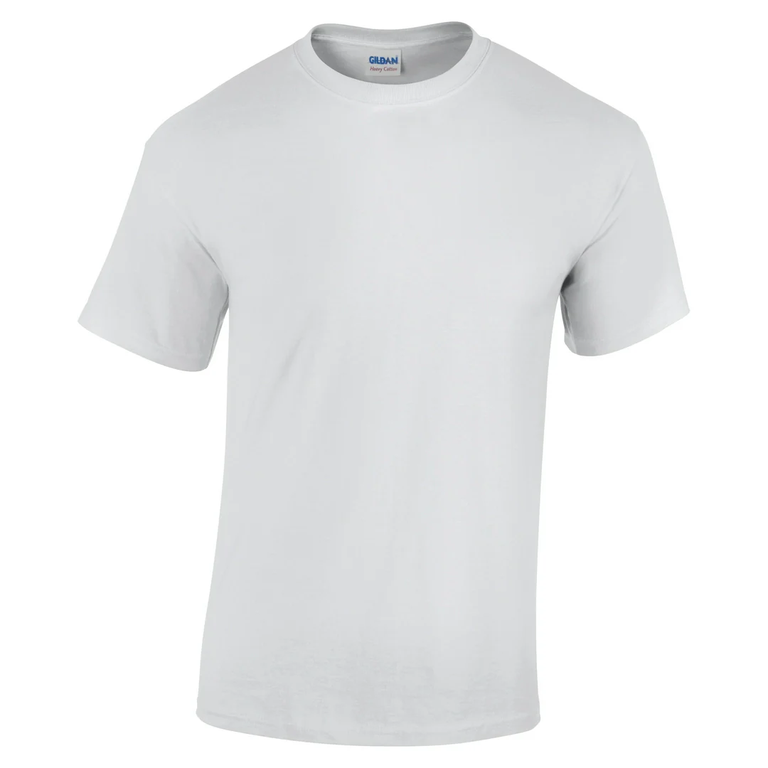 Gildan 5000B Kids Youth Heavy Cotton Short Sleeve Crew Necked T-Shirt - Image 7