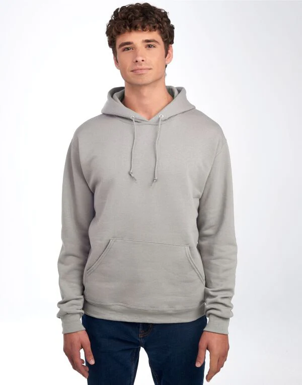 Jerzees 996M Unisex NuBlend Hooded Sweatshirt 2-ply hood with grommets - Image 14