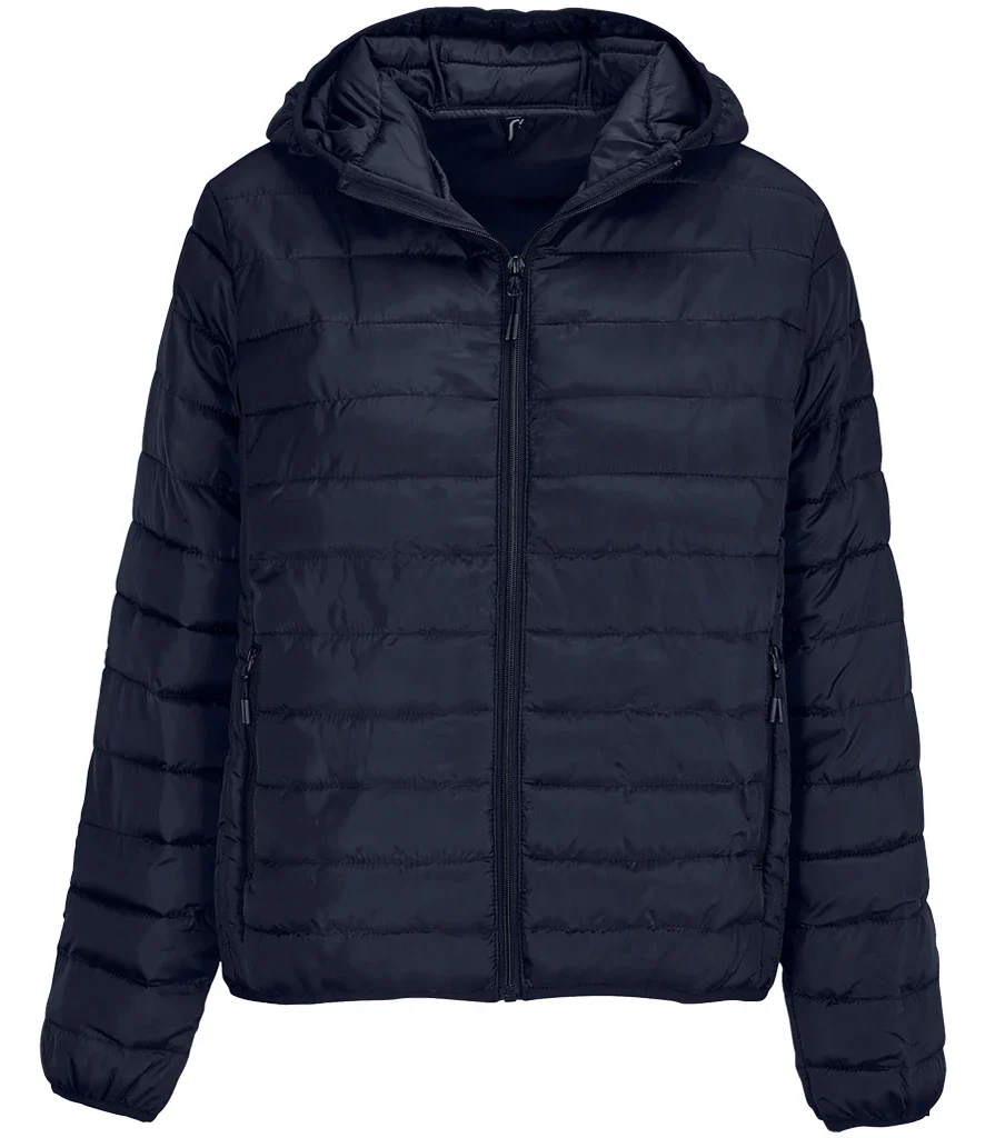SOLS SOL04445 Ladies Stream Hooded Jacket - Image 3