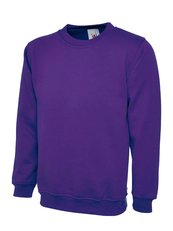 Uneek Ladies Deluxe Crew Neck Sweatshirt (UC511) - Image 3